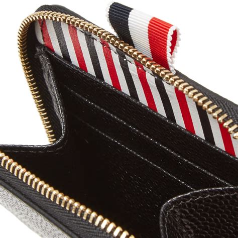 thom browne zip around card holder